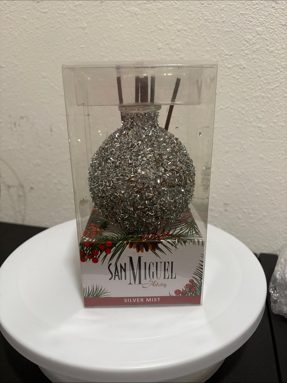 San Miguel Silver Mist Decorative Reed Diffuser